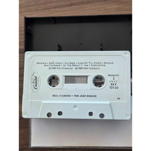 Neil Diamond and Eddie and the Cruisers Cassette Tape Soundtrack Lot Vintage - Picture 7 of 10